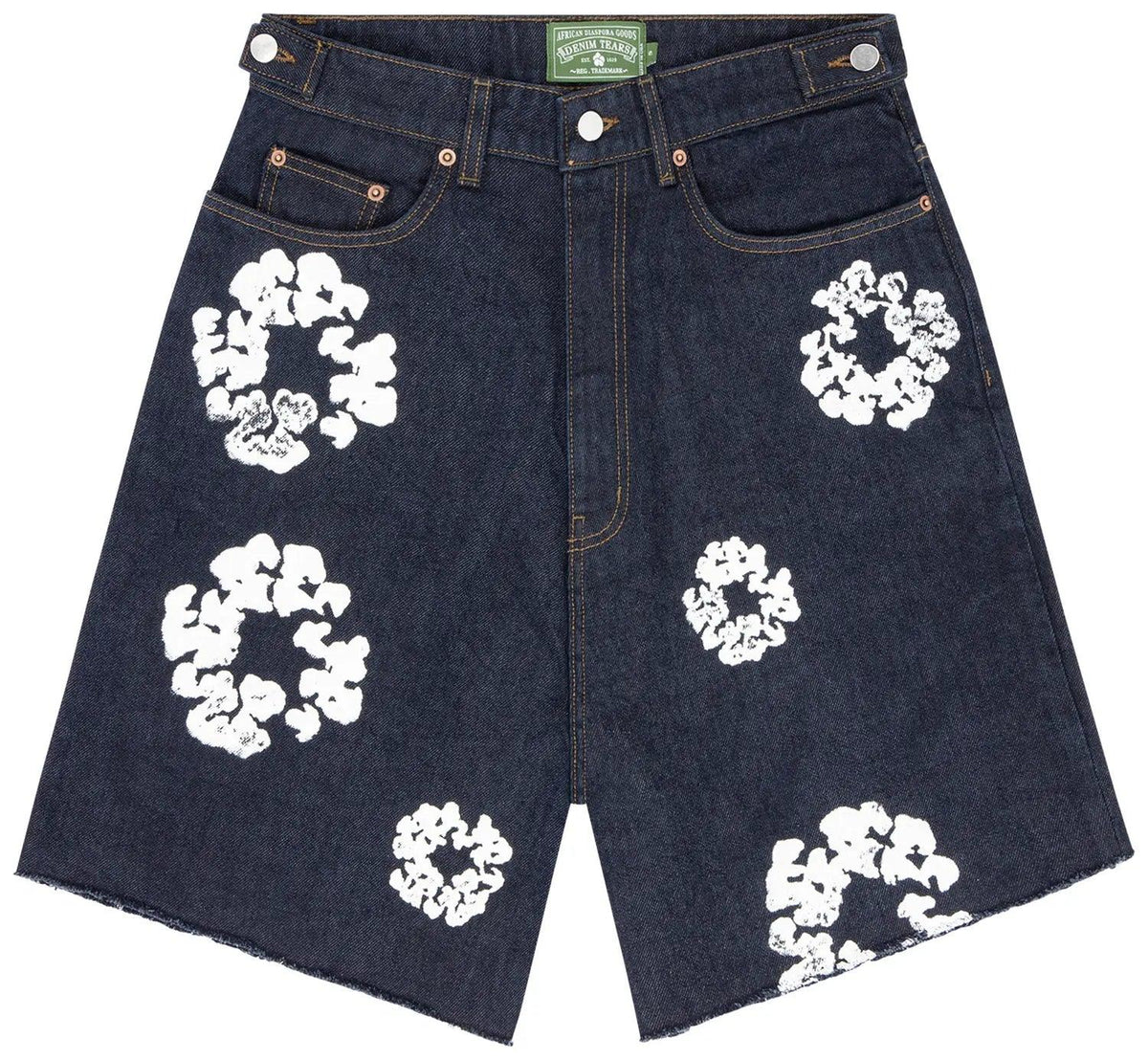 Denim Tears The Cotton Wreath Jean Short Raw Selvedge