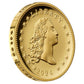 230th Anniversary Flowing Hair High Relief Gold Coin