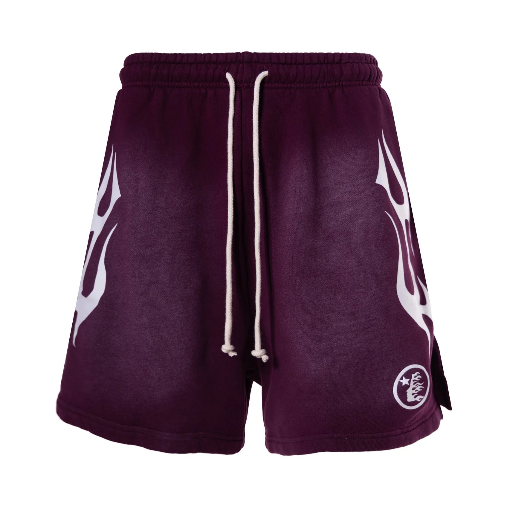 Hellstar Studios Warm Up Shorts Red-Supra Sneakers-$350.00