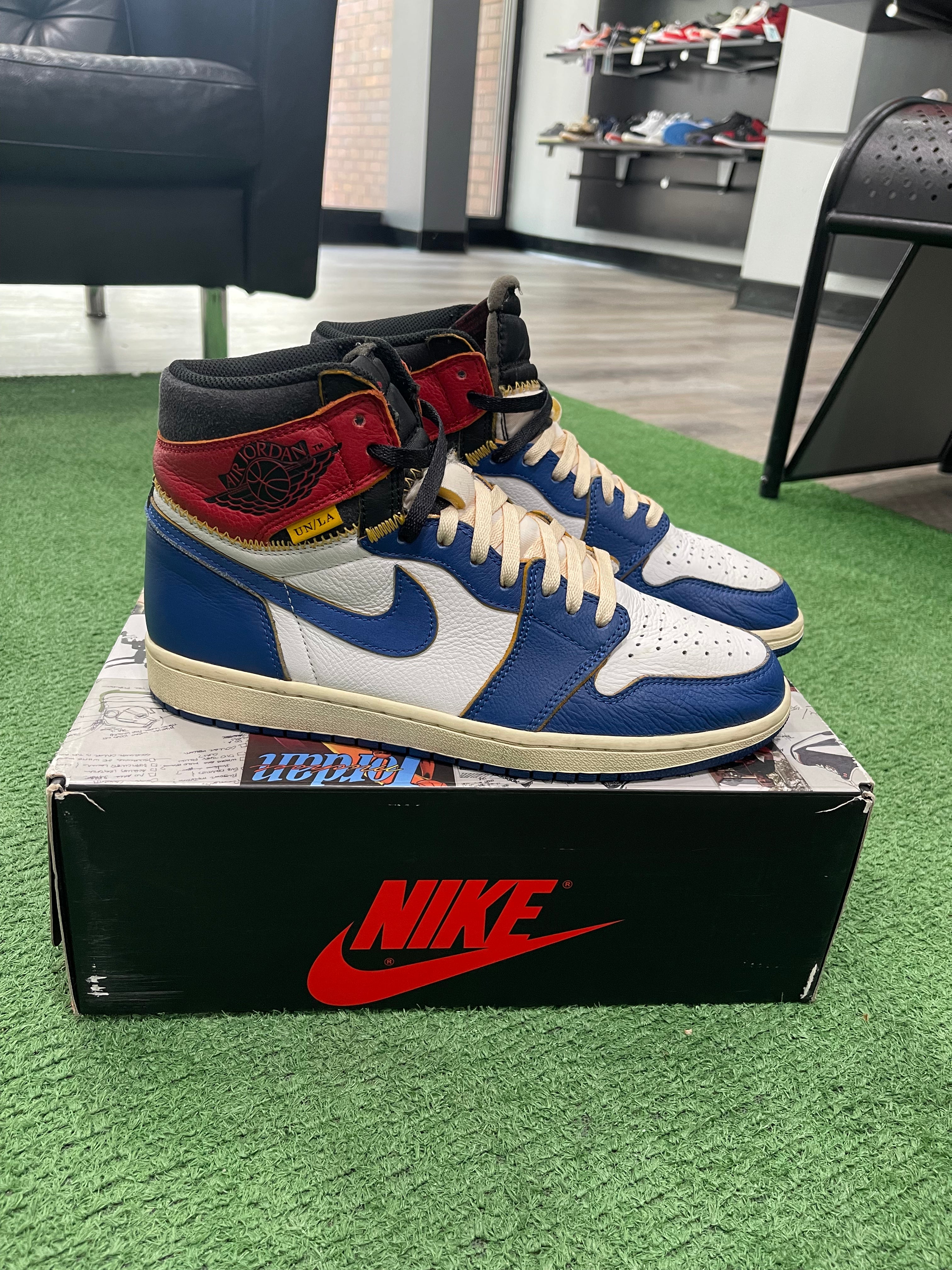 Jordan 1 union la blue online