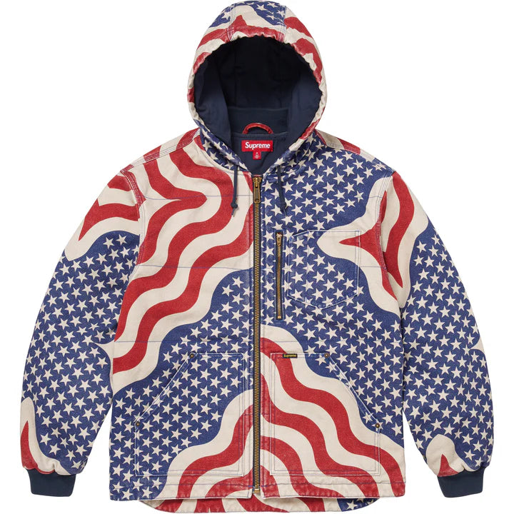 Supreme Spyder Web Polar Fleece Jacket Brown-Supra Sneakers-$400.00