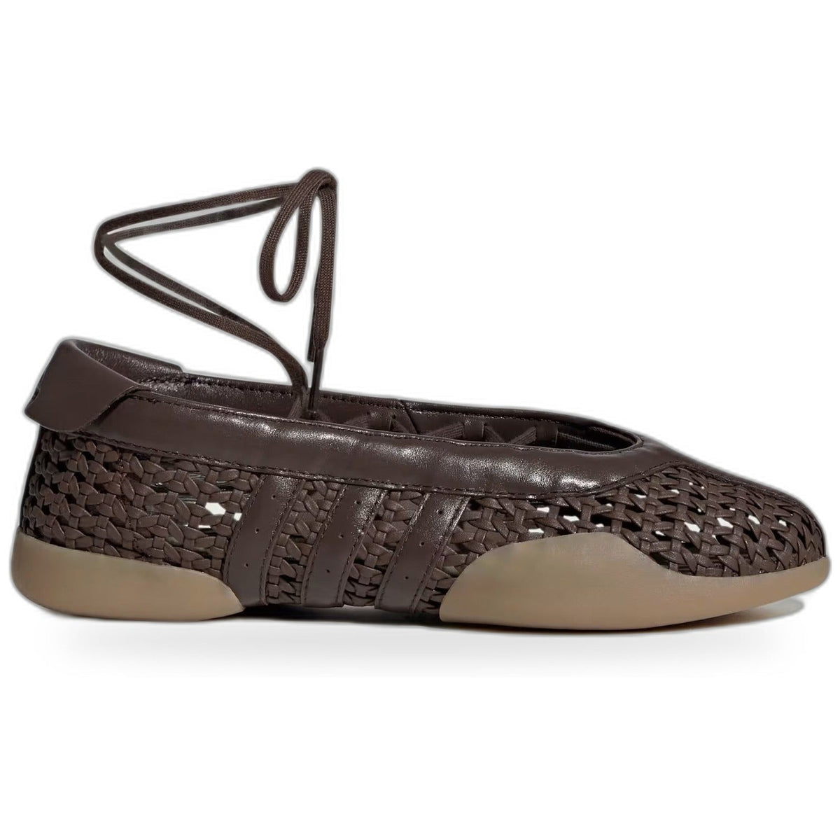 Adidas Taekwondo Mei Ballet Basketweave Brown Gum (Women's) sneakers — style HP3730 — photo 1 of 5