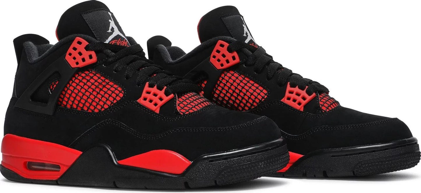 Air Jordan 4 Retro Red Thunder - Paroissesaintefoy Sneakers Sale Online