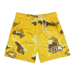 Bravest Studios Shorts Mimetici Giallo