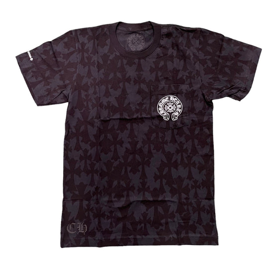 Chrome Hearts Cemetery Cross T-Shirt Black - Paroissesaintefoy Sneakers Sale Online