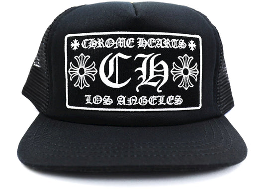 Chrome Hearts CH Los Angeles Trucker Hat Black - Paroissesaintefoy Sneakers Sale Online
