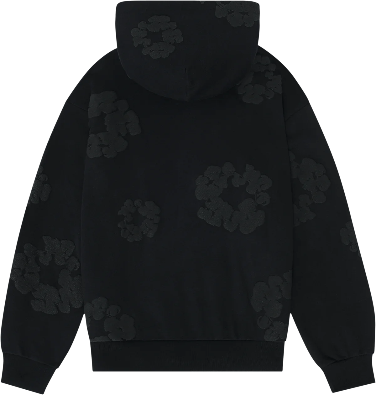 Denim Tears Cotton Wreath Sweatshirt Black Monochrome - Paroissesaintefoy Sneakers Sale Online