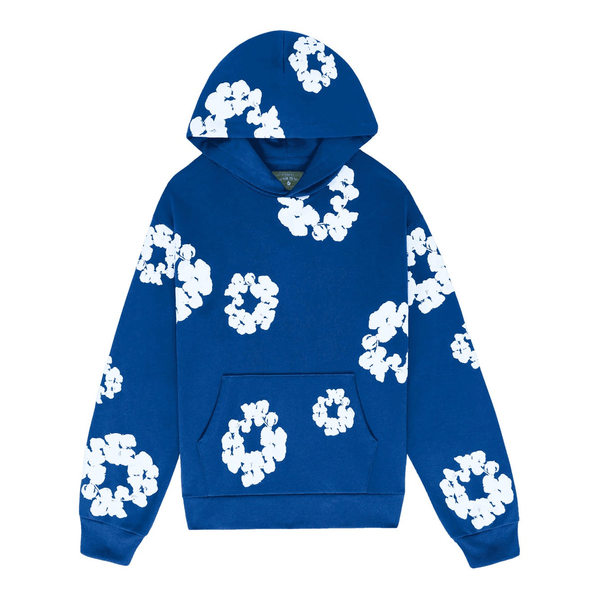 Denim Tears The Cotton Wreath Sweatshirt Royal Blue - Supra Sneakers