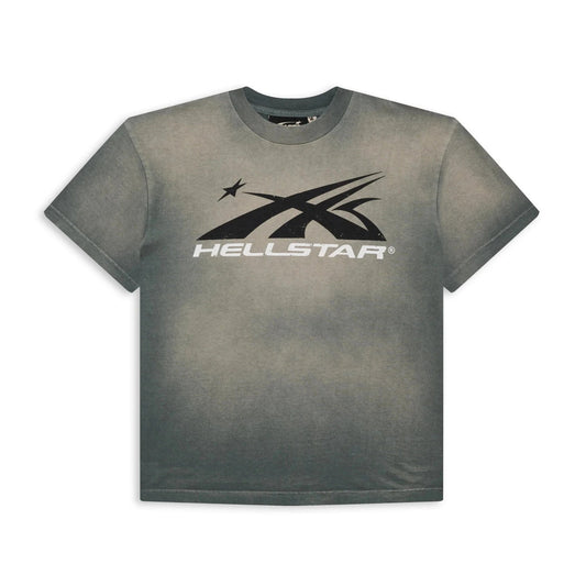 Hellstar Sports Logo T-Shirt Grey - Paroissesaintefoy Sneakers Sale Online