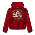 Hellstar Sports Sweat à capuche Crâne en Tye-Dye Rouge