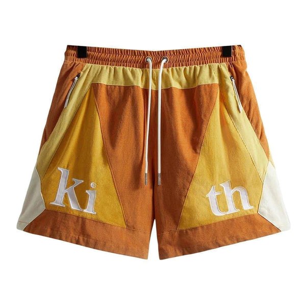 Kith Mixed Micro Cord Turbo Shorts Aura - Supra Sneakers