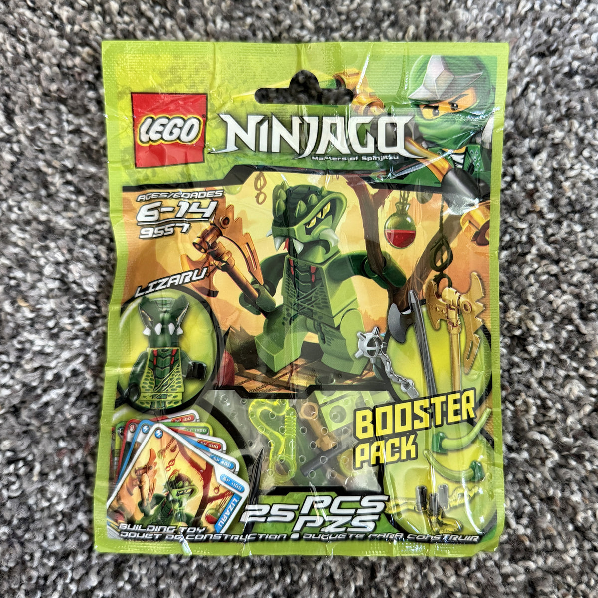 LEGO Ninjago Lizaru 9557 Booster Pack — Sealed — photo 1