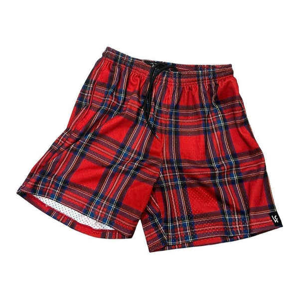 Lost Files Plaid Shorts 3 - Supra Sneakers