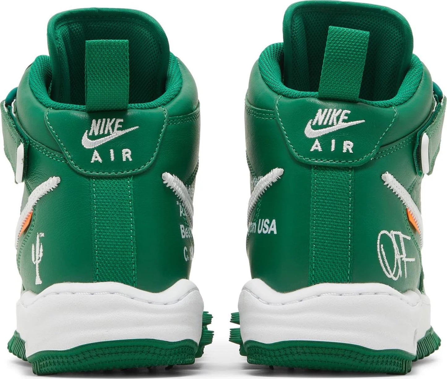 Nike Air Force 1 Mid Off-White Pine Green - Paroissesaintefoy Sneakers Sale Online