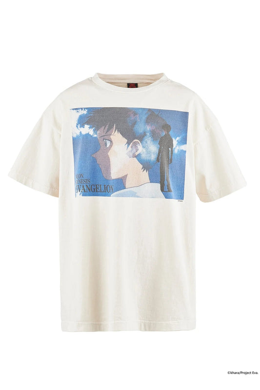Saint Michael x Neon Genesis Evangelion Shinji Tee White - Sneakersbe Sneakers Sale Online