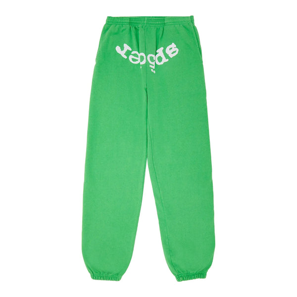 Sp5der Legacy Web Sweatpants Green