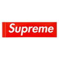 Supreme Box Logo 红色贴纸