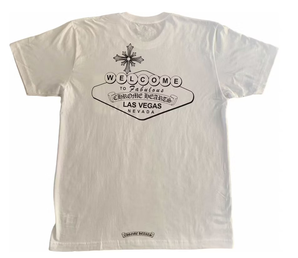 Chrome Hearts Las Vegas Exclusive T-shirt White - Paroissesaintefoy Sneakers Sale Online