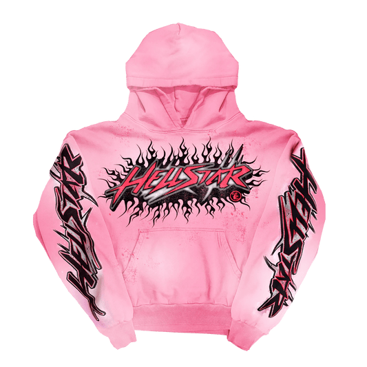 Hellstar Brainwashed Hoodie without Brain Pink - Paroissesaintefoy Sneakers Sale Online