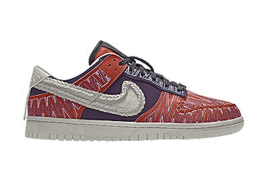 nike dunk low id n7 lyle thompson red purple 591050