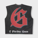 Godspeed Checkmate Sleeveless T-Shirt Black Wash - Image 4