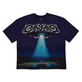 Godspeed O.B.E Abduzione T-Shirt Blu Navy