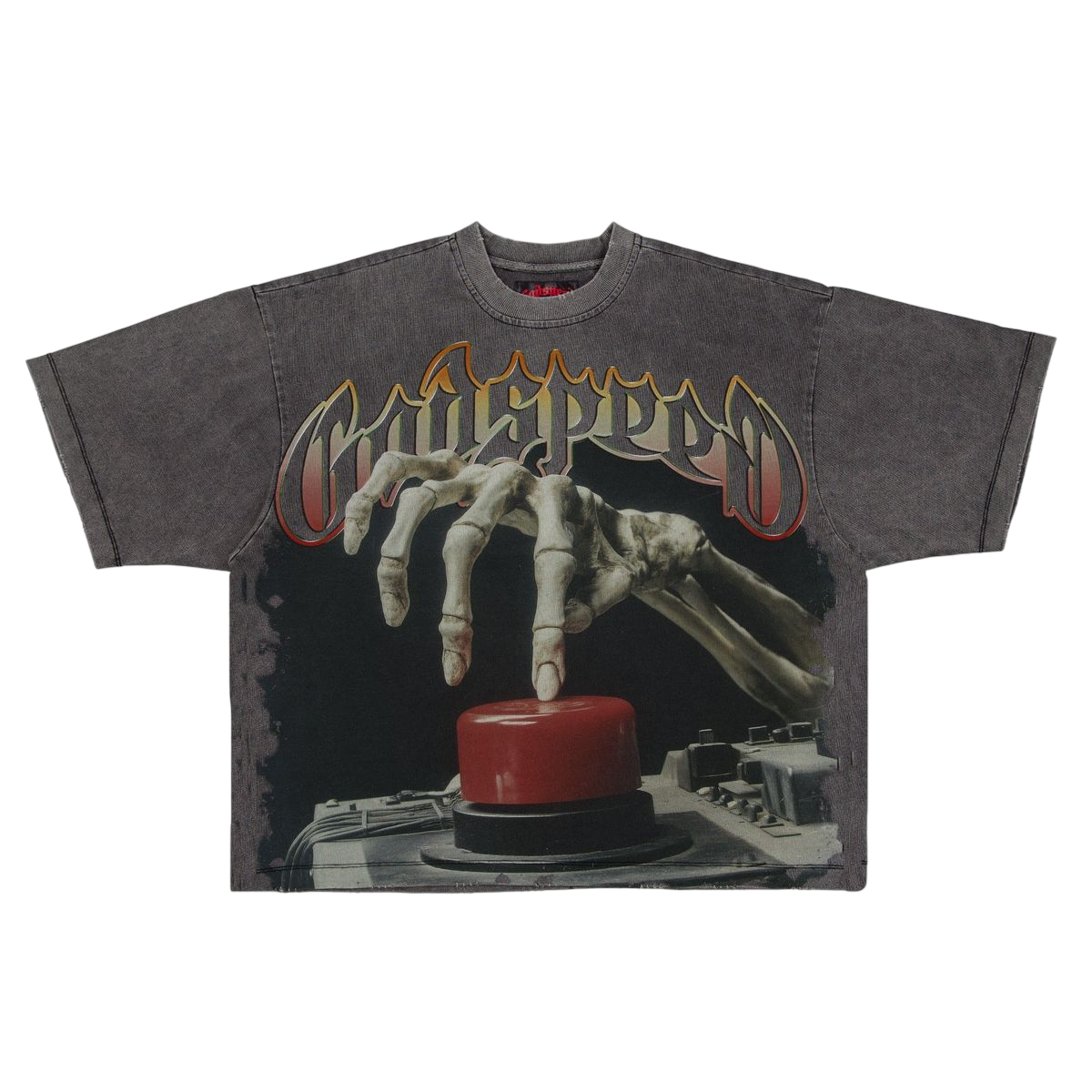 Godspeed Detonator T-Shirt Grey Wash