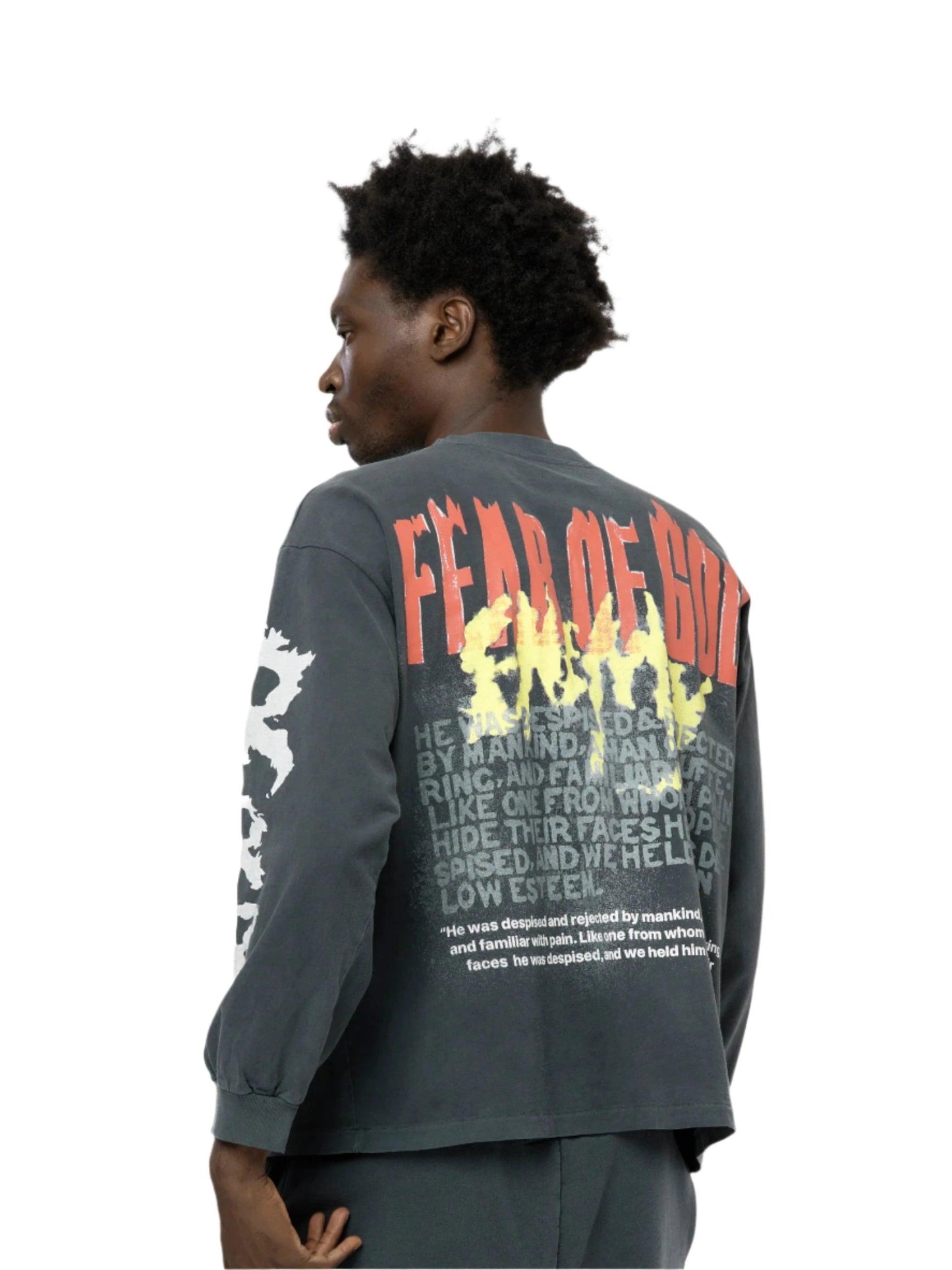 RRR123 X Fear of God Look, Its The Enemy LS Tee