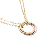 Cartier Trinity Necklace, Small Model, 18k White Gold - Image 2