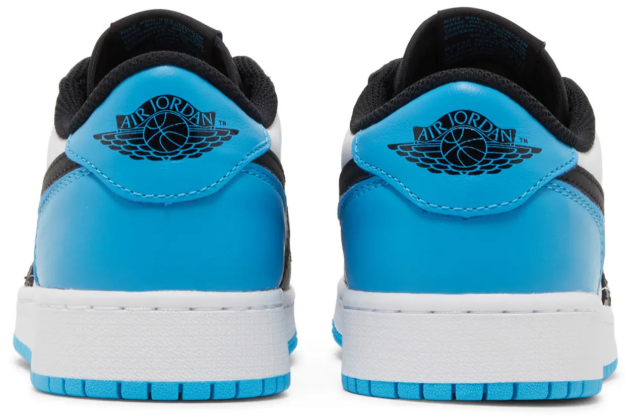 Air Jordan 1 Retro Low OG Black Dark Powder Blue (GS)
