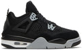 Air Jordan 4 Retro Schwarze Leinwand (GS)