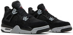 Air Jordan 4 Retro Black Canvas (GS) - Image 2