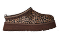 UGG Tazz Pantoffeln Kaspischer Leopardenmuster verbrannter Zeder (Damen)