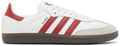 Adidas Samba OG Bianco Scarlatto