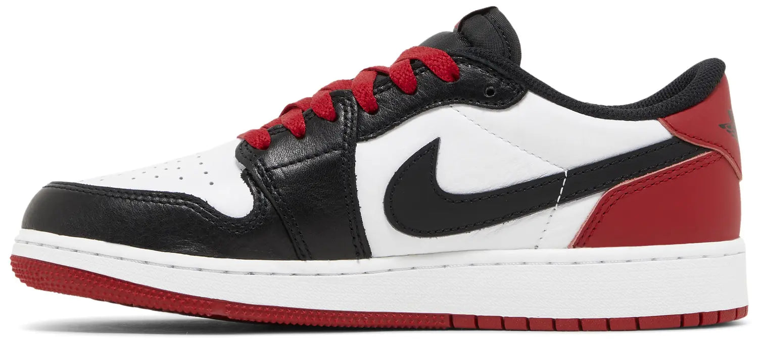 Air Jordan 1 Retro Low OG Black Toe (GS)