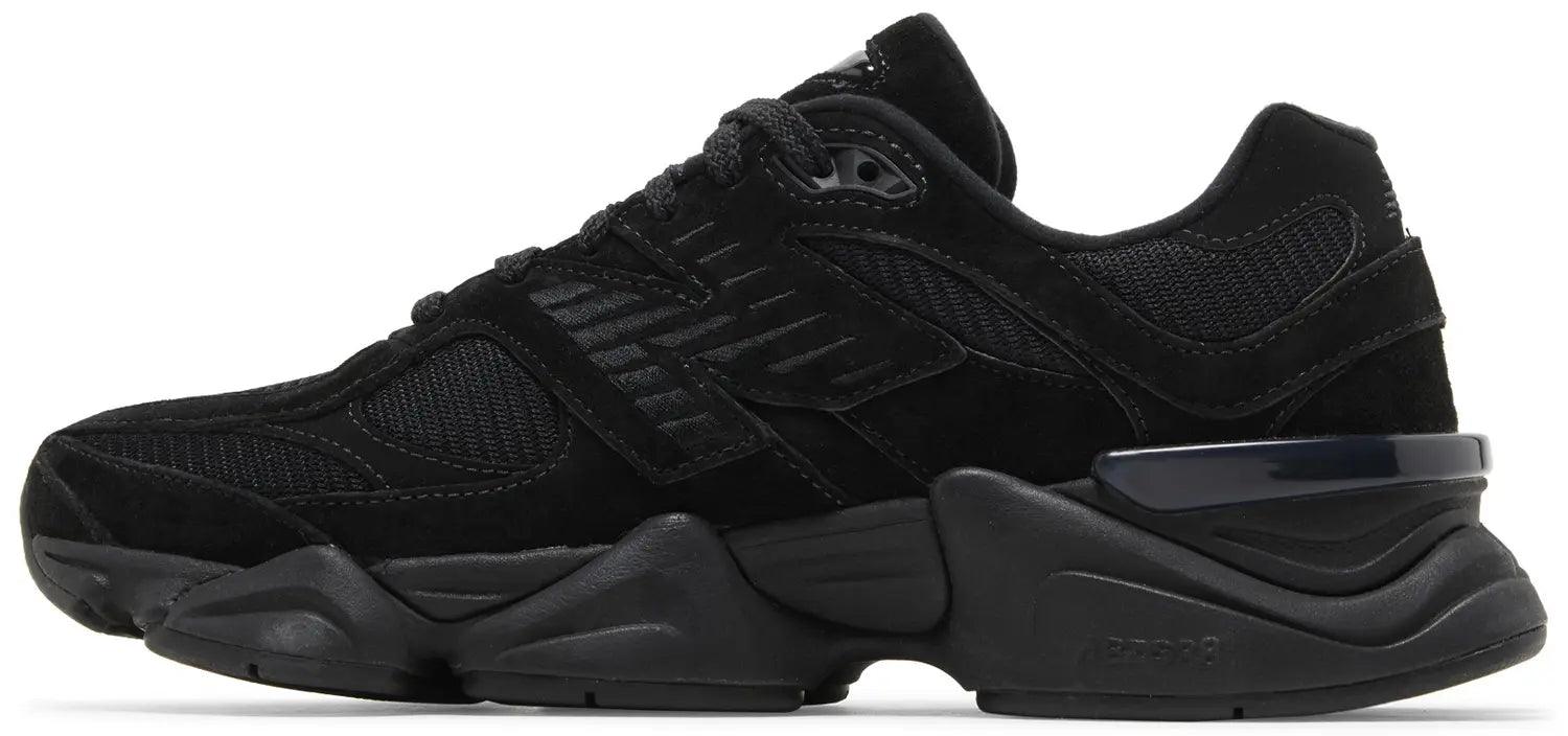 New Balance 9060 Triple Black Suede | Authentic at Supra Sneakers