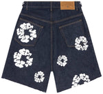 Denim Tears The Cotton Wreath Jean Short Raw Selvedge - Image 2