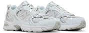 New Balance 530 White Silver Metallic Polka Dots