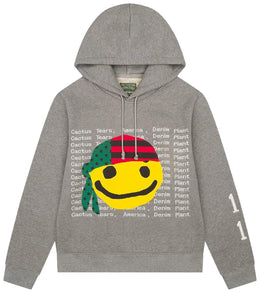 Denim Tears x CPFM Cactus Tears Kapuzenpullover Grau
