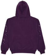 Sp5der Purple Star OG Web V2 Hoodie Purple "Lakers" - Image 2