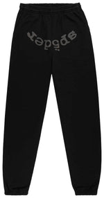 Sp5der Phantom Web Sweatpant Black - Image 1