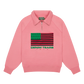 Denim Tears ADG Pan African American Flag Half Zip Pink