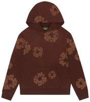 Denim Tears Mono Cotton Wreath Hoodie Brown