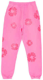 Denim Tears Mono Cotton Wreath Sweatpants Hyper Pink