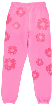 Denim Tears Mono Cotton Wreath Sweatpants Hyper Pink