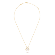 Van Cleef & Arpels Vintage Alhambra pendant 18K yellow gold, Mother-of-pearl