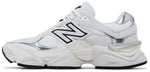 New Balance 9060 White Black Metallic Silver - Image 3