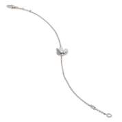 Van Cleef & Arpels Frivole bracelet, mini model 18K white gold, Diamond