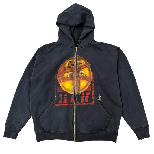 Cactus Jack x WWE Mankind Zip Hoodie Black (ComplexCon)