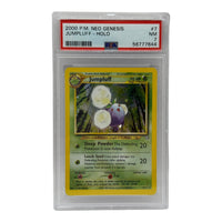 2000 Pokémon Neo Genesis Ballonraff Holo 7/111 PSA 7 NEAR MINT